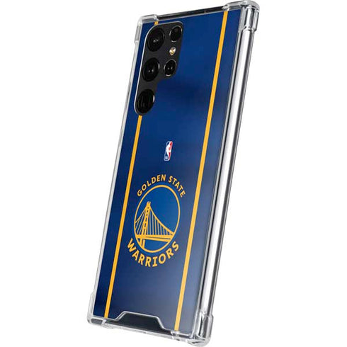NBA Golden State Warriors Jersey Galaxy S24 Ultra Clear Case